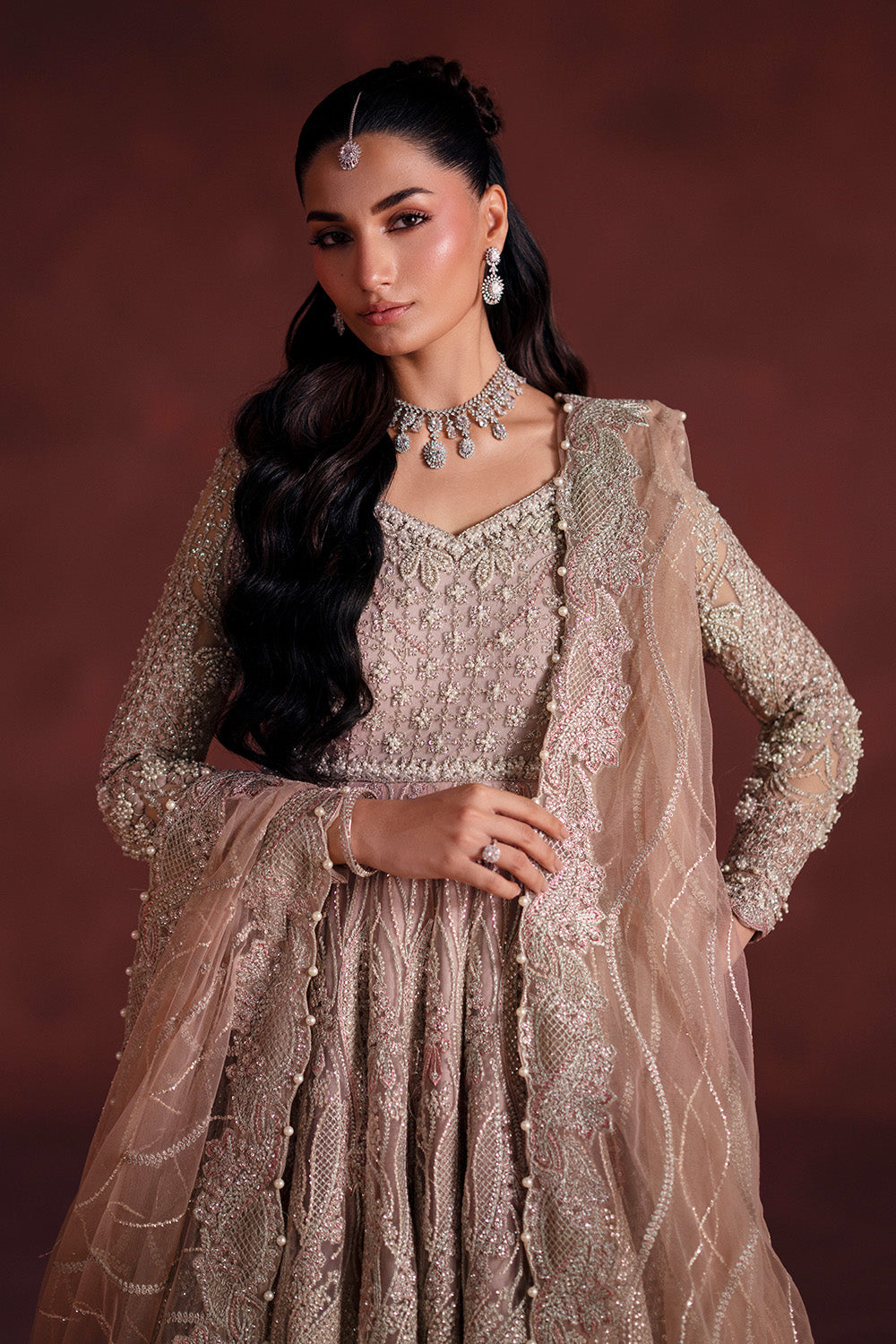 Maryum N Maria | Luxury Silk | WALIMA PARTY - MSS5899-3