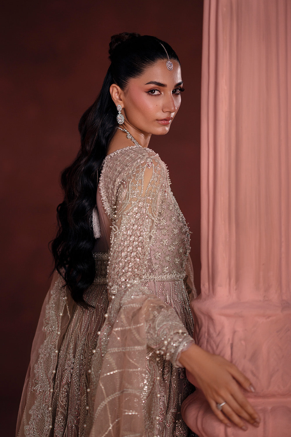 Maryum N Maria | Luxury Silk | WALIMA PARTY - MSS5899, image 4