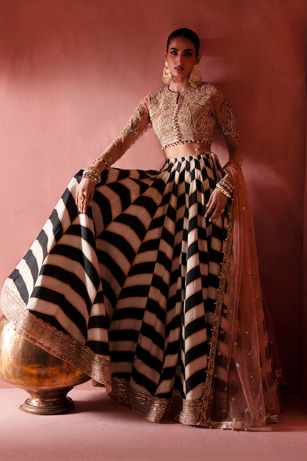 Maryum N Maria | Luxury Silk | QAWALI NIGHT - MSS5902, image 5