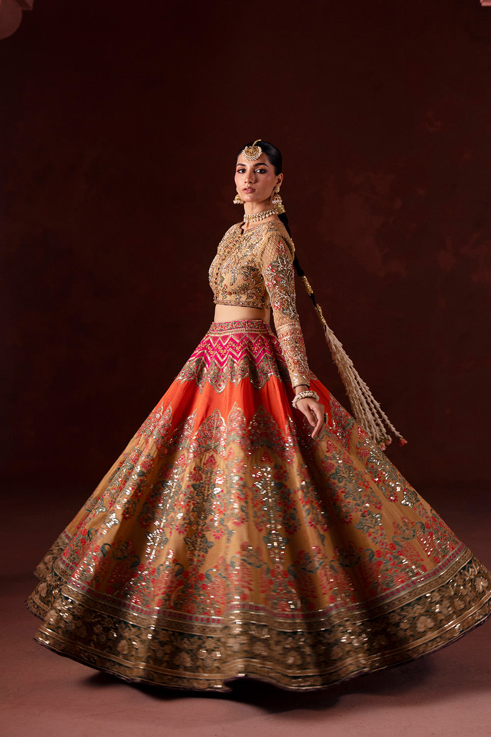 Maryum N Maria | Luxury Silk | RUNG DE BASANTI - MSS5904-3