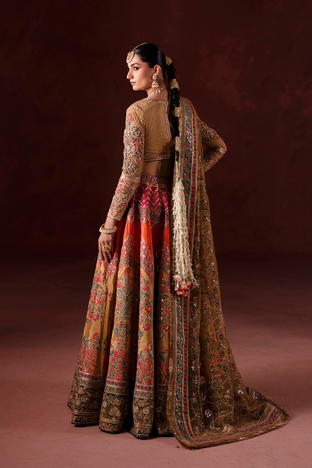 Maryum N Maria | Luxury Silk | RUNG DE BASANTI - MSS5904-2