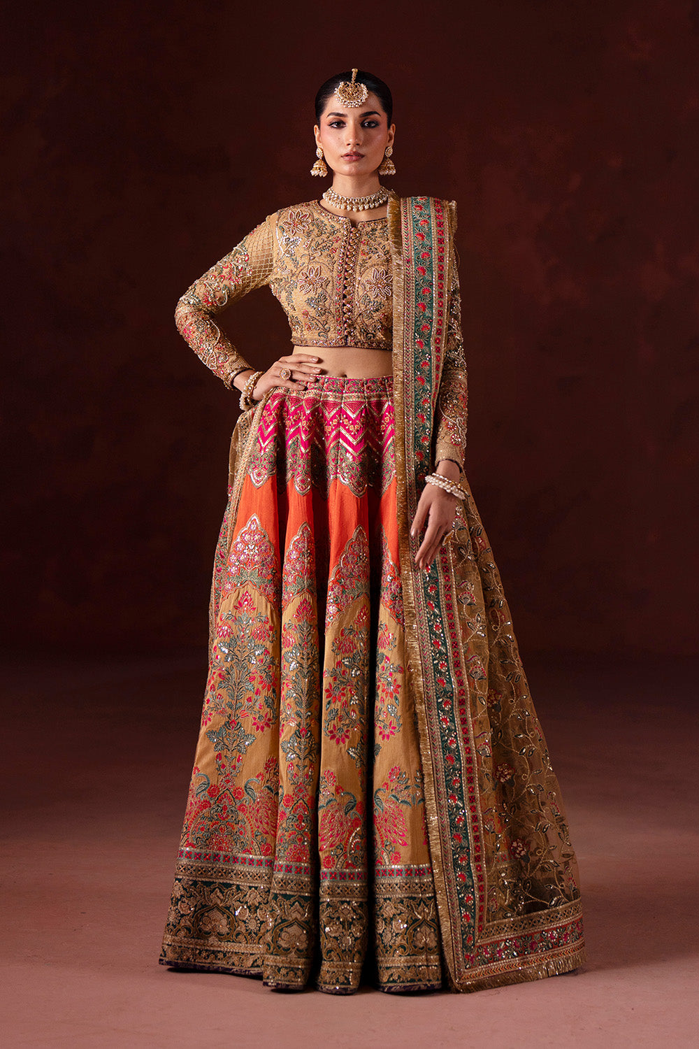Maryum N Maria | Luxury Silk | RUNG DE BASANTI - MSS5904, image 5