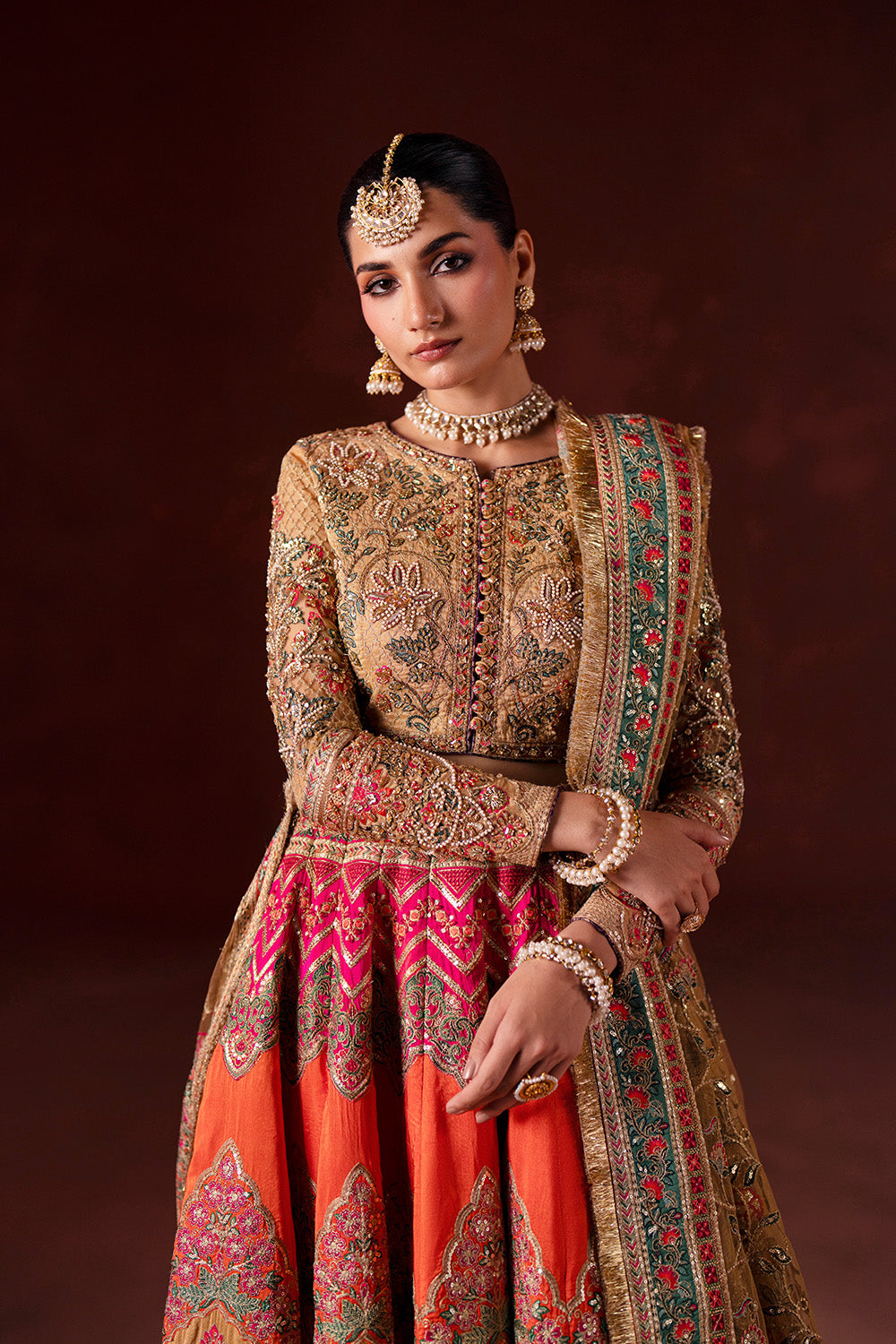 Maryum N Maria | Luxury Silk | RUNG DE BASANTI - MSS5904, image 4