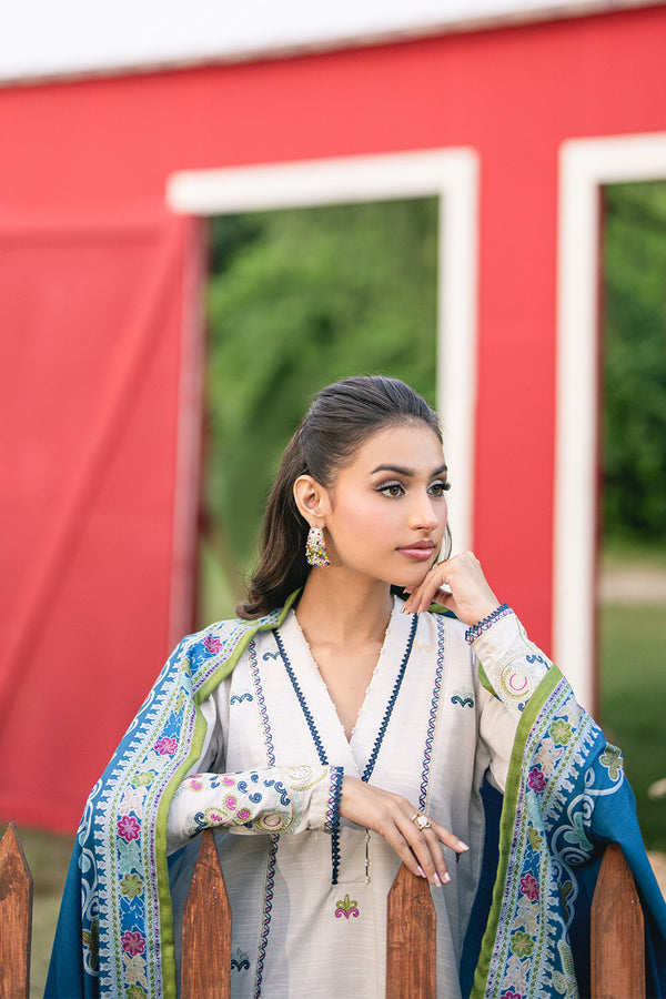 Maryum N Maria | Cosy Crew Winter Pret 25  GULRUKH - MSS5766 -  Maryum N Maria Ladies Clothes - Original Designer Dress - House of Maryam