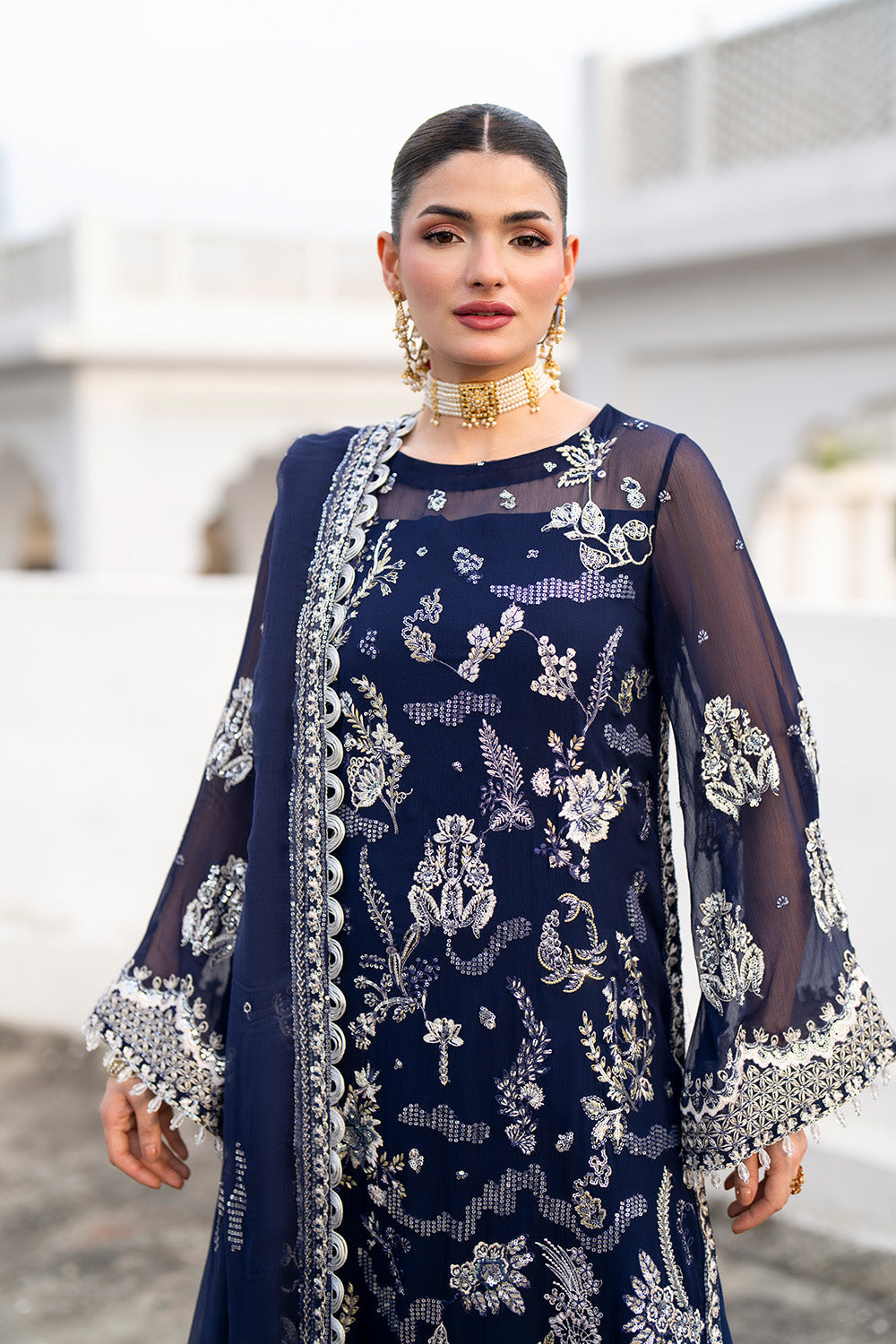 Maryum n Maria | Farda Formals | LACIVERT, image 3