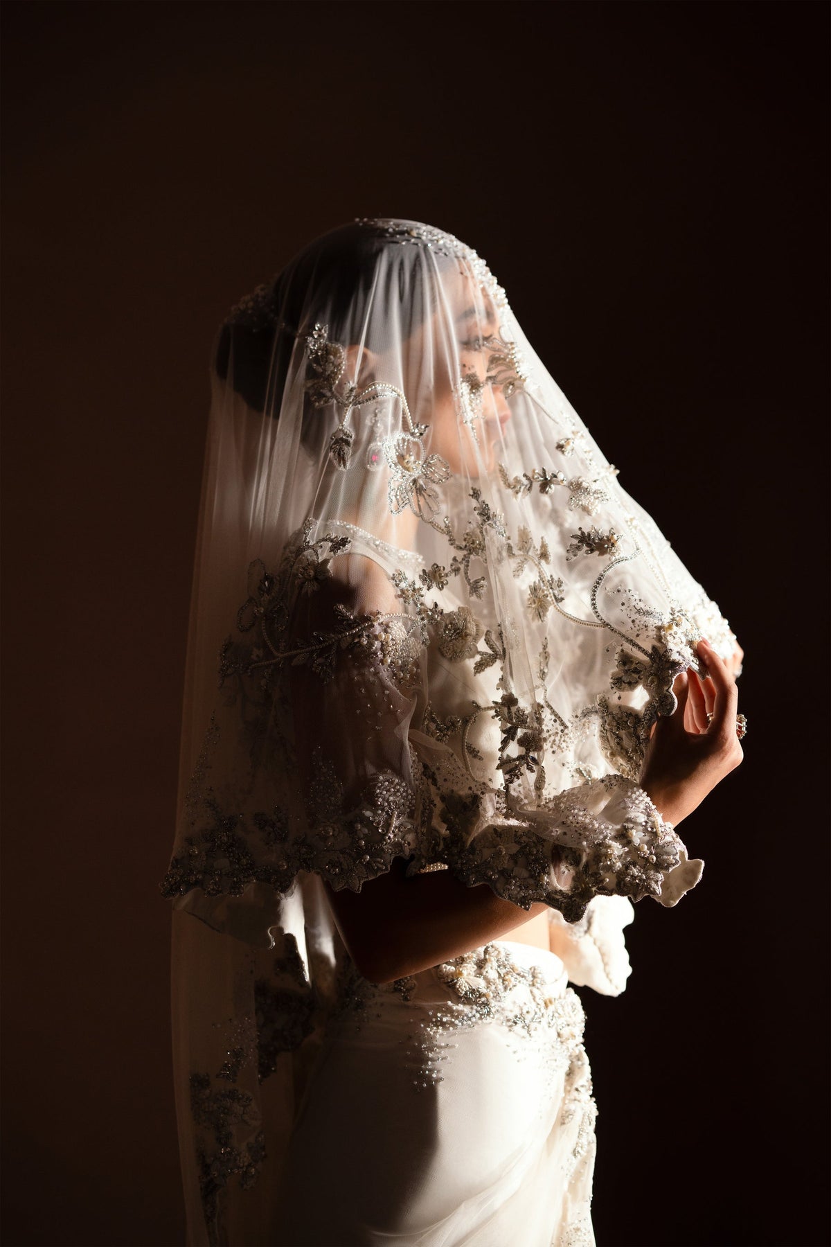 Ayesha and Usman | Celestial Night | Ivory -  Ayesha and Usman Ladies Clothes - Original Designer Dress - House of Maryam
