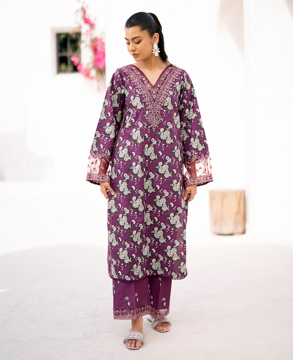 Xenia Formals | Summer Soiree Lawn | TAAMASI JAMUN by Designer Xenia Formals - House of Maryam - Pakistani Designer Ethnic Wear in {{ shop.shopifyCountryName }}