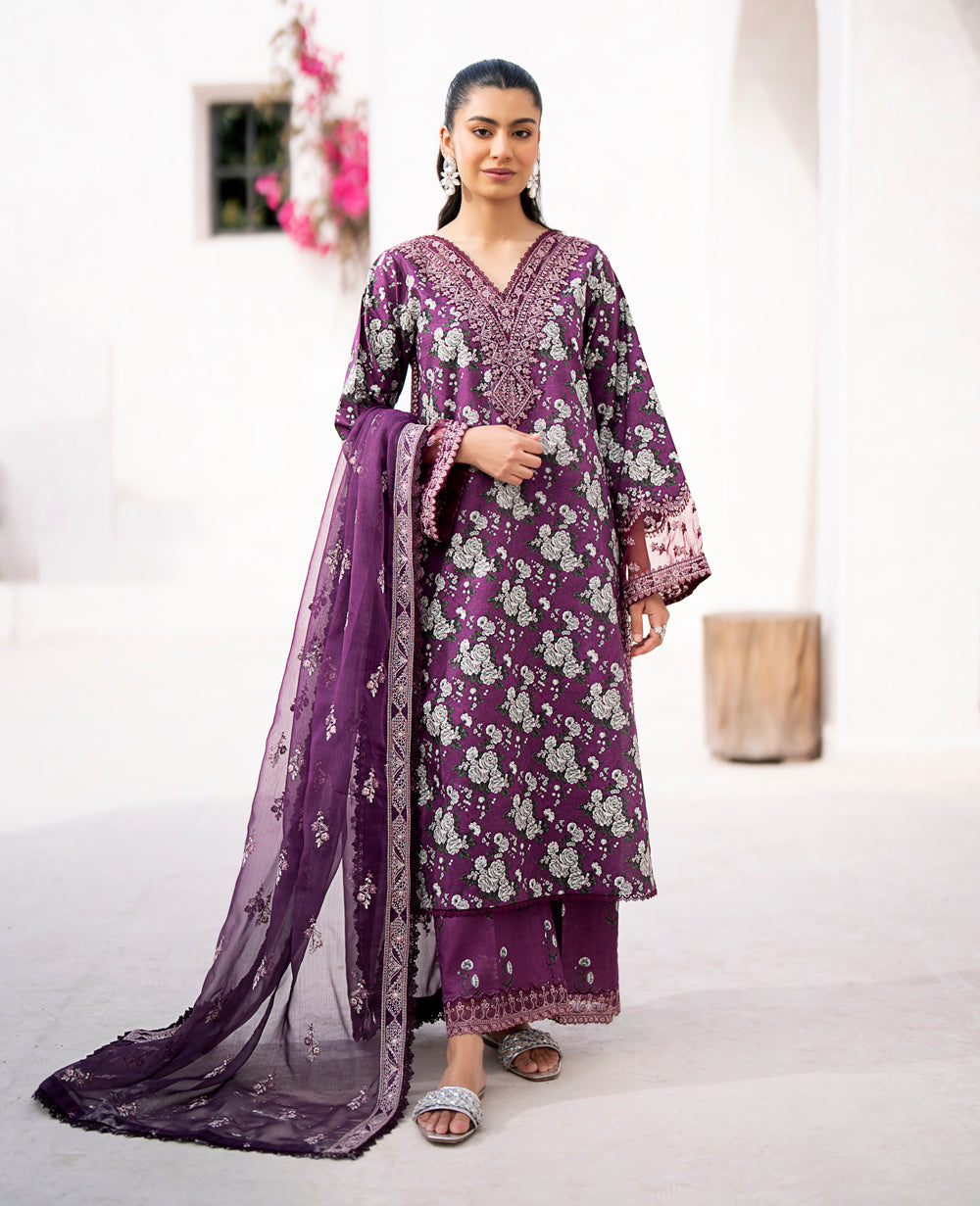Xenia Formals | Summer Soiree Lawn | TAAMASI JAMUN -  Xenia Formals Casuals - Original Designer Dress - House of Maryam