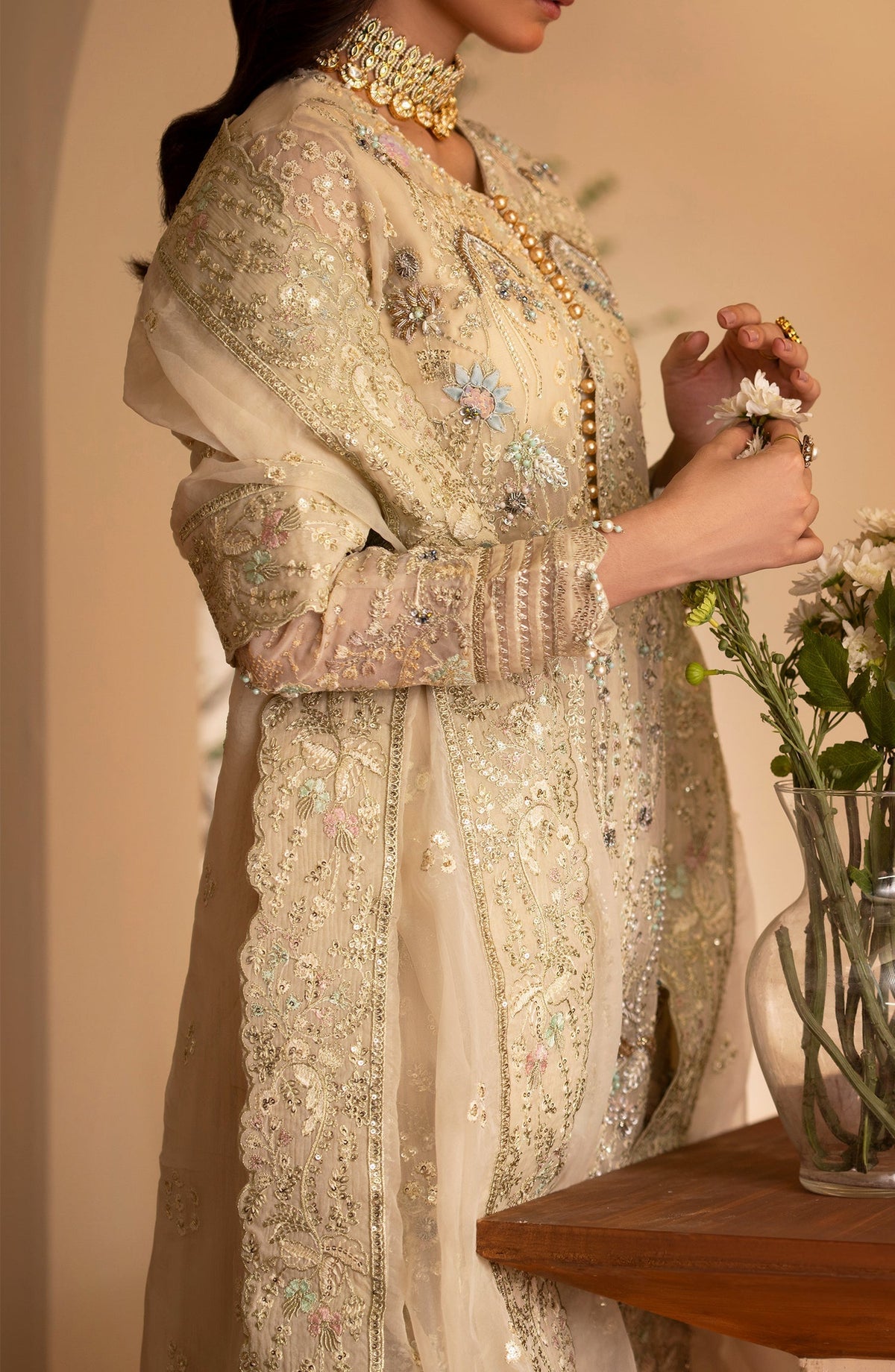Emaan Adeel | Romansiyyah Luxury Formals 24 | Zafia -  Emaan Adeel Formal - Original Designer Dress - House of Maryam