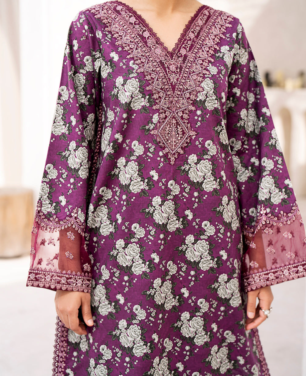 Xenia Formals | Summer Soiree Lawn | TAAMASI JAMUN -  Xenia Formals Casuals - Original Designer Dress - House of Maryam