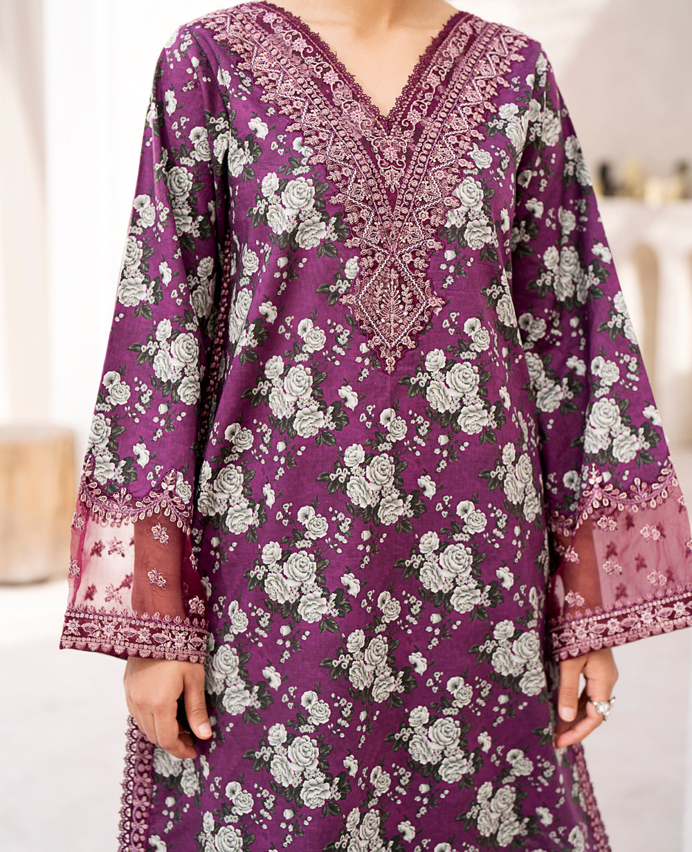 Xenia Formals | Summer Soiree Lawn | TAAMASI JAMUN by Designer Xenia Formals - House of Maryam - Pakistani Designer Ethnic Wear in {{ shop.shopifyCountryName }}