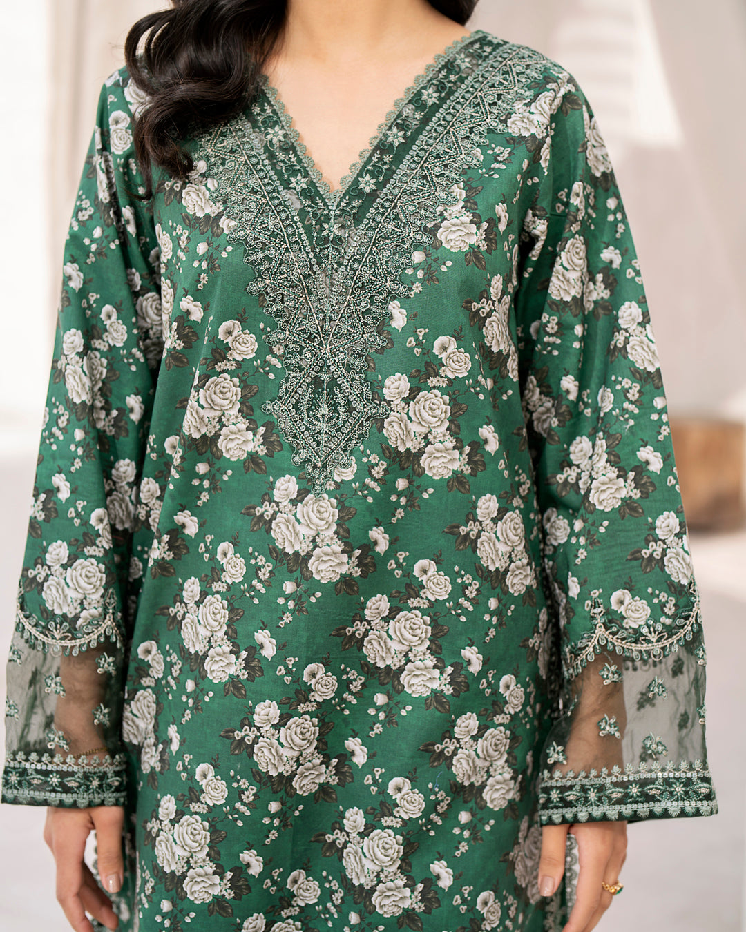 Xenia Formals | Summer Soiree Lawn | TAAMASI HARA by Designer Xenia Formals - House of Maryam - Pakistani Designer Ethnic Wear in {{ shop.shopifyCountryName }}