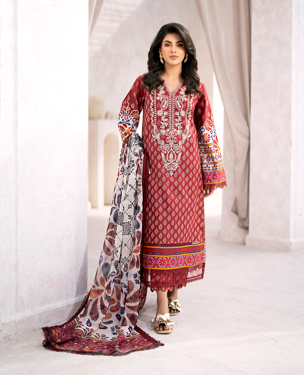 Xenia Formals | Summer Soiree Lawn | TROPEZ -  Xenia Formals Casuals - Original Designer Dress - House of Maryam