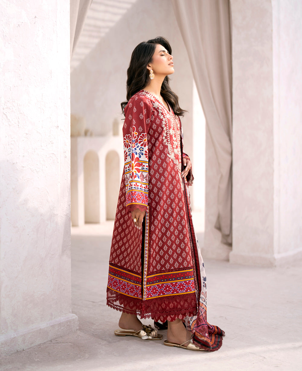 Xenia Formals | Summer Soiree Lawn | TROPEZ -  Xenia Formals Casuals - Original Designer Dress - House of Maryam