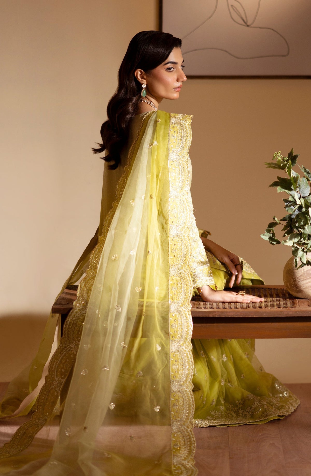 Emaan Adeel | Romansiyyah Luxury Formals 24 | Sabian -  Emaan Adeel Formal - Original Designer Dress - House of Maryam