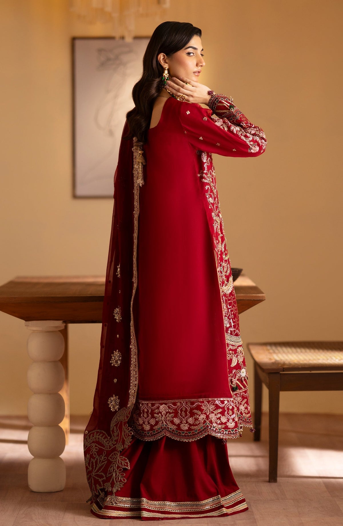 Emaan Adeel | Romansiyyah Luxury Formals 24 | Nashwa -  Emaan Adeel Formal - Original Designer Dress - House of Maryam
