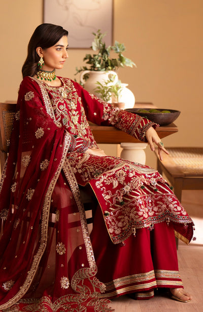 Emaan Adeel | Romansiyyah Luxury Formals 24 | Nashwa -  Emaan Adeel Formal - Original Designer Dress - House of Maryam