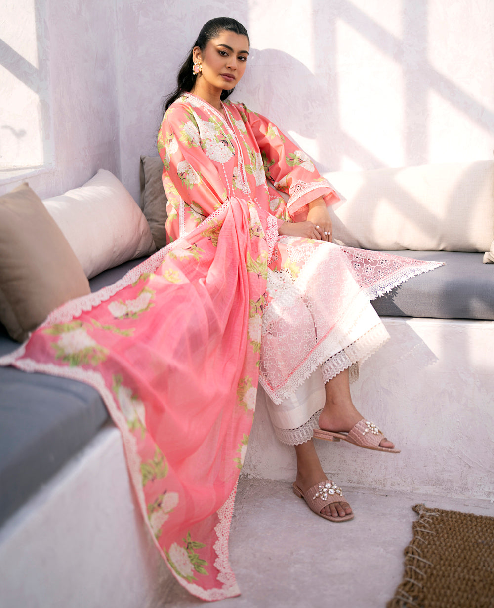 Xenia Formals | Summer Soiree Lawn | CHELLAM -  Xenia Formals Casuals - Original Designer Dress - House of Maryam