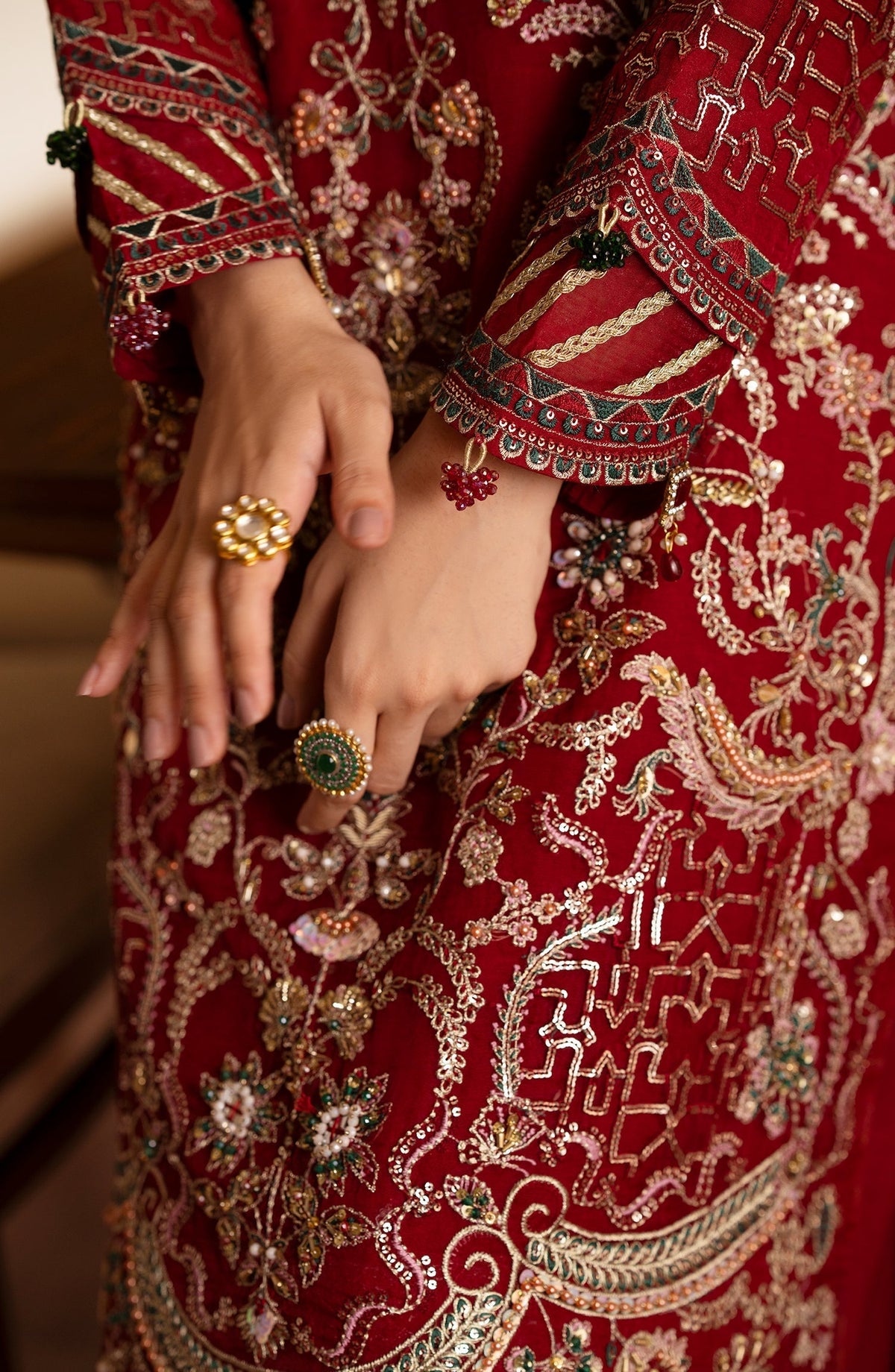 Emaan Adeel | Romansiyyah Luxury Formals 24 | Nashwa -  Emaan Adeel Formal - Original Designer Dress - House of Maryam