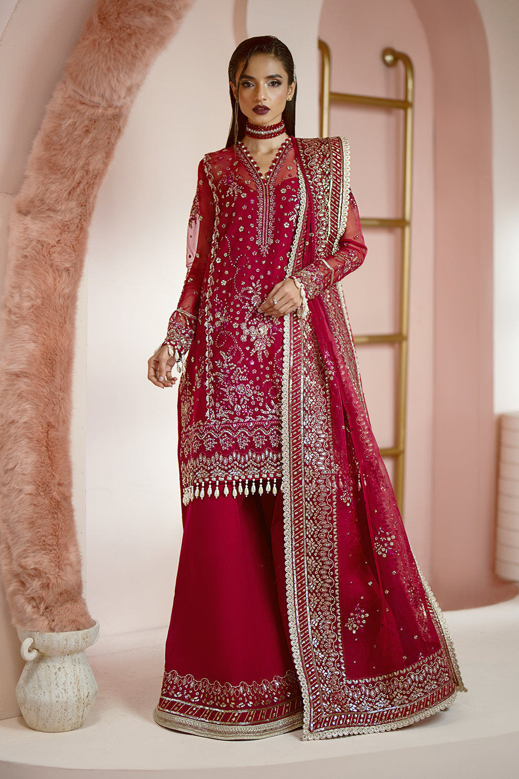 Ayzel | Luminara Wedding Formals | Ruby -  Ayzel Formal - Original Designer Dress - House of Maryam