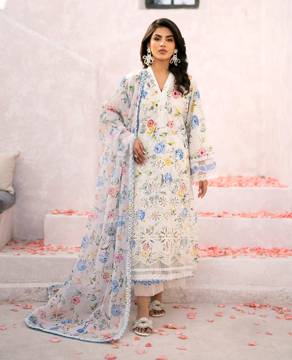 Xenia Formals | Summer Soiree Lawn | ZARIFA by Designer Xenia Formals - House of Maryam - Pakistani Designer Ethnic Wear in {{ shop.shopifyCountryName }}