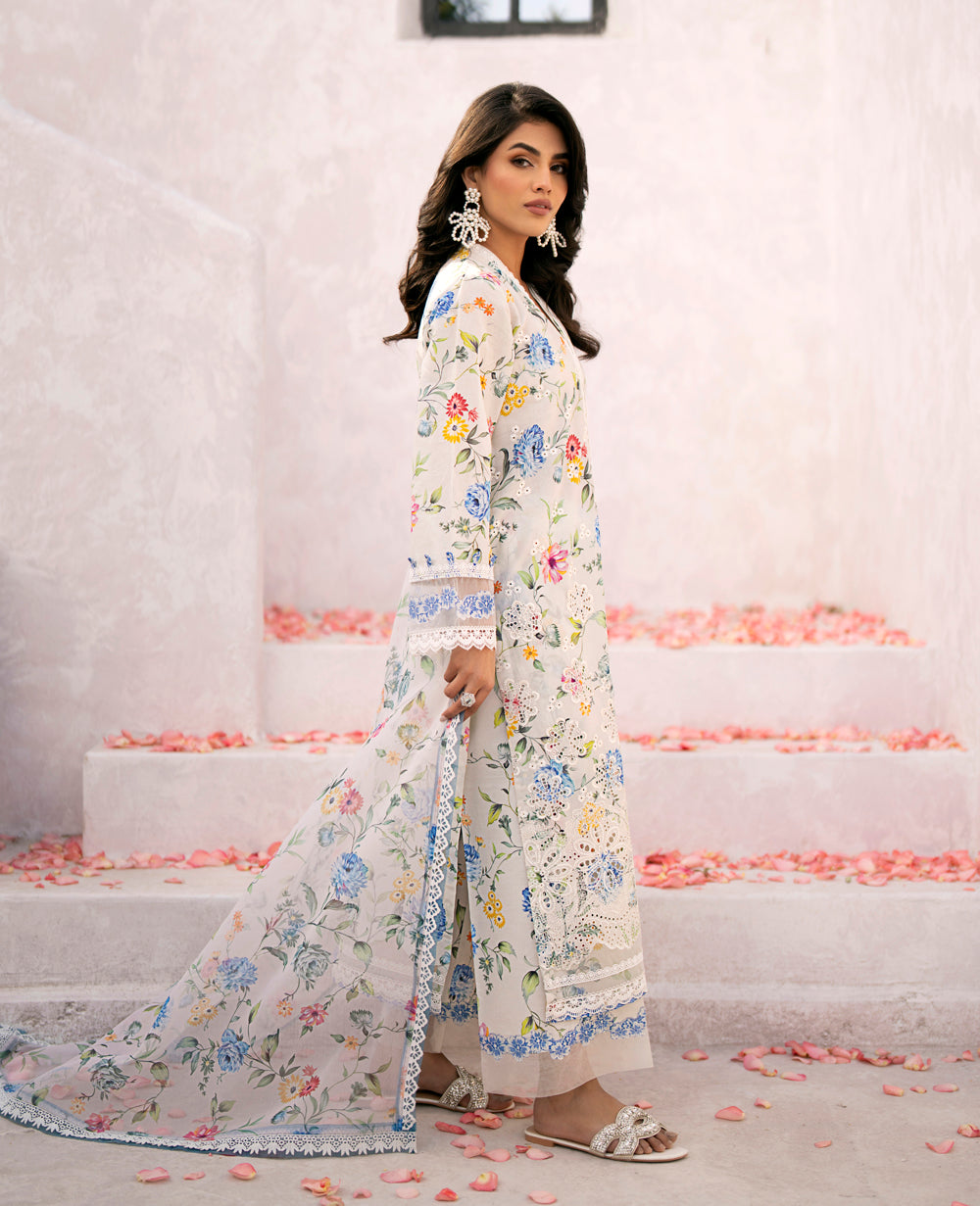 Xenia Formals | Summer Soiree Lawn | ZARIFA by Designer Xenia Formals - House of Maryam - Pakistani Designer Ethnic Wear in {{ shop.shopifyCountryName }}