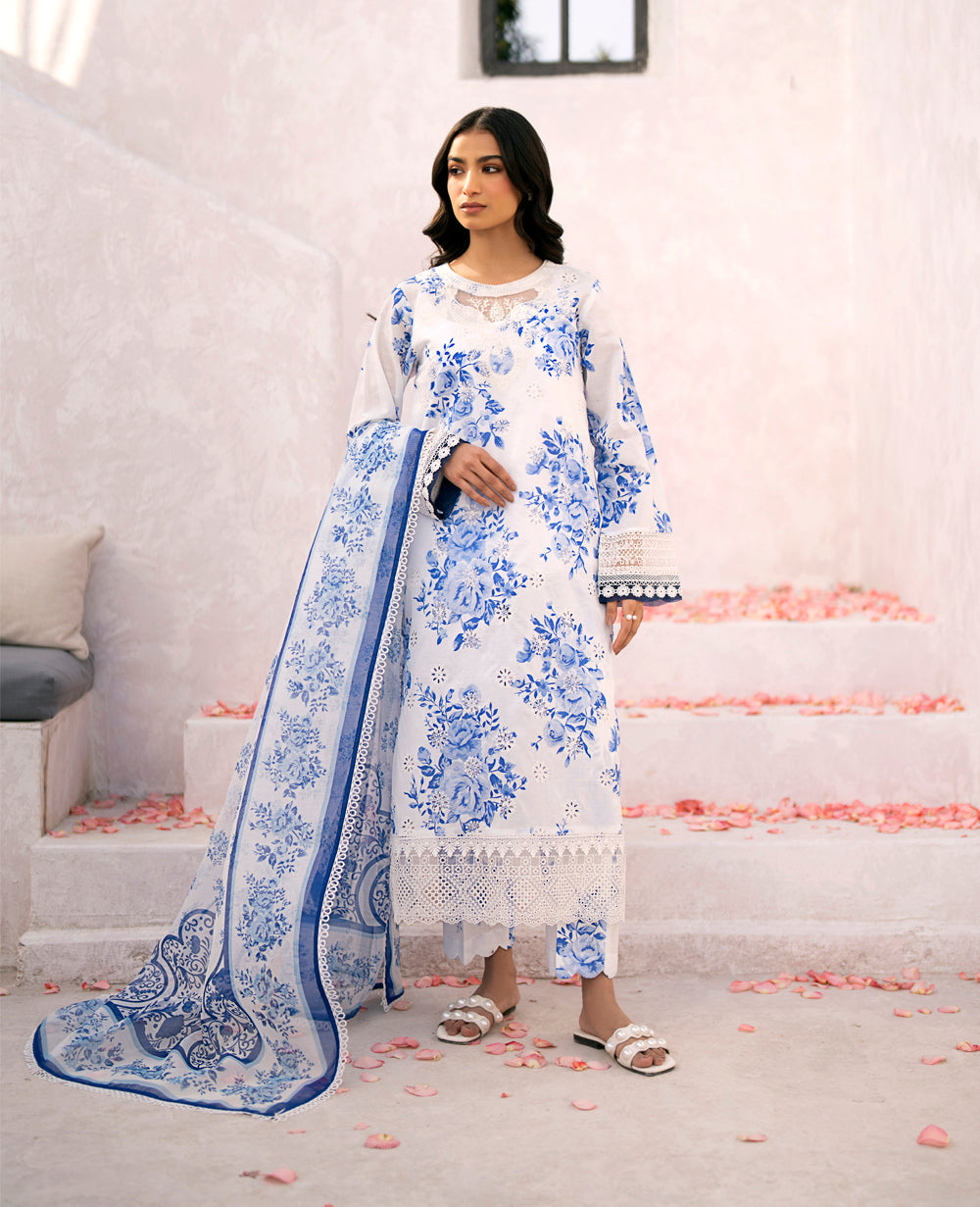 Xenia Formals | Summer Soiree Lawn | GRASSE -  Xenia Formals Casuals - Original Designer Dress - House of Maryam