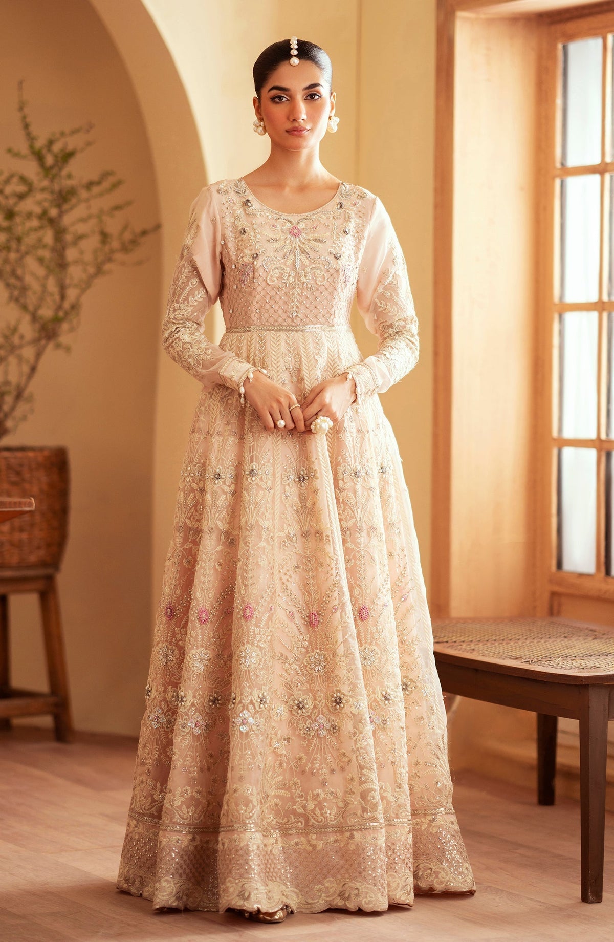 Emaan Adeel | Romansiyyah Luxury Formals 24 | Faatin -  Emaan Adeel Formal - Original Designer Dress - House of Maryam