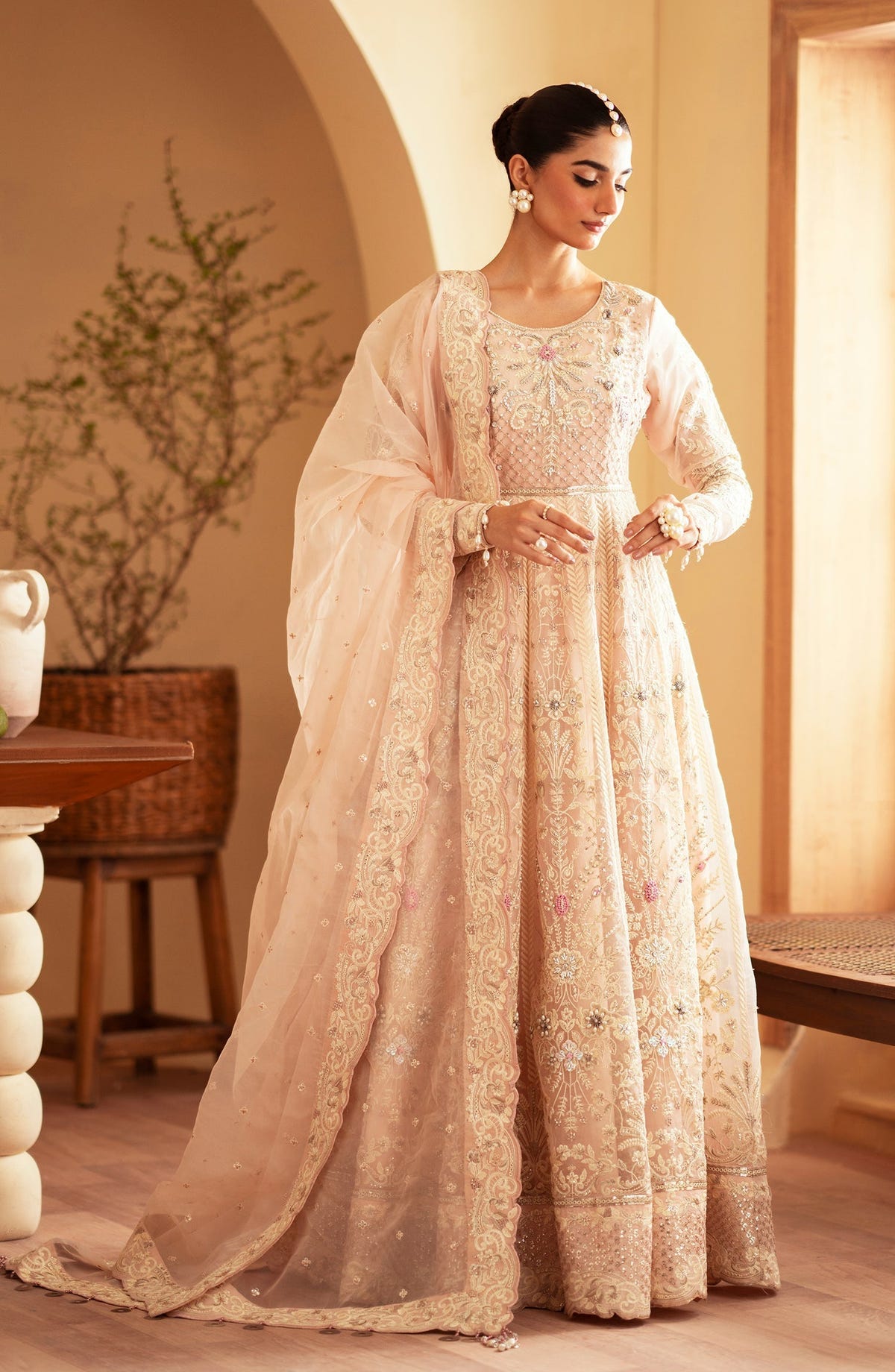 Emaan Adeel | Romansiyyah Luxury Formals 24 | Faatin -  Emaan Adeel Formal - Original Designer Dress - House of Maryam