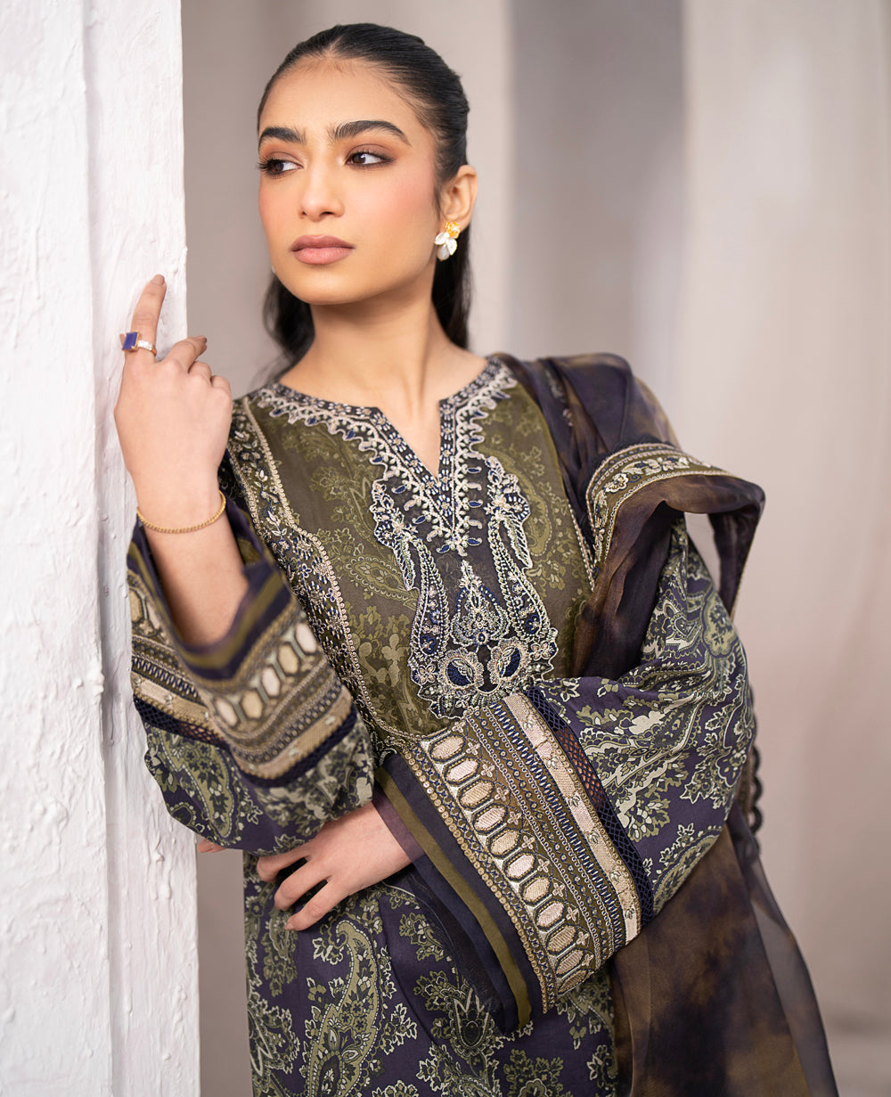 Xenia Formals | Summer Soiree Lawn | CHAKIR -  Xenia Formals Casuals - Original Designer Dress - House of Maryam