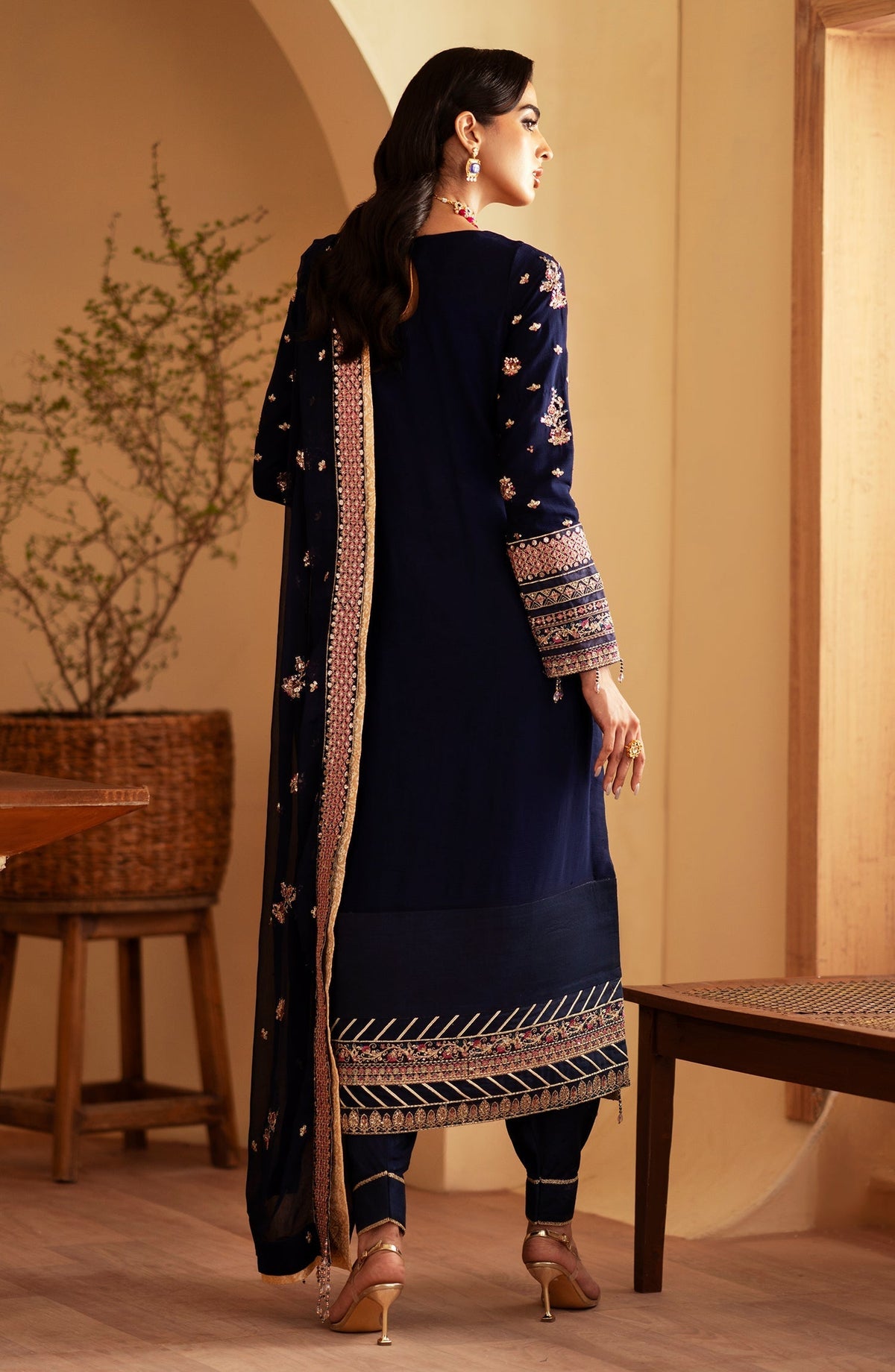 Emaan Adeel | Romansiyyah Luxury Formals 24 | Nageena -  Emaan Adeel Formal - Original Designer Dress - House of Maryam