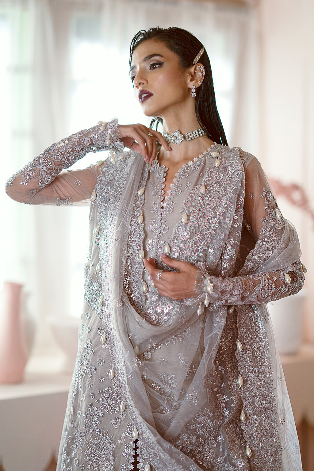 Ayzel | Luminara Wedding Formals | Freya -  Ayzel Formal - Original Designer Dress - House of Maryam