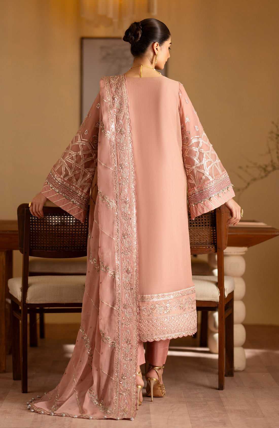 Emaan Adeel | Romansiyyah Luxury Formals 24 | Saleha by Designer Emaan Adeel - House of Maryam - Pakistani Designer Ethnic Wear in {{ shop.shopifyCountryName }}