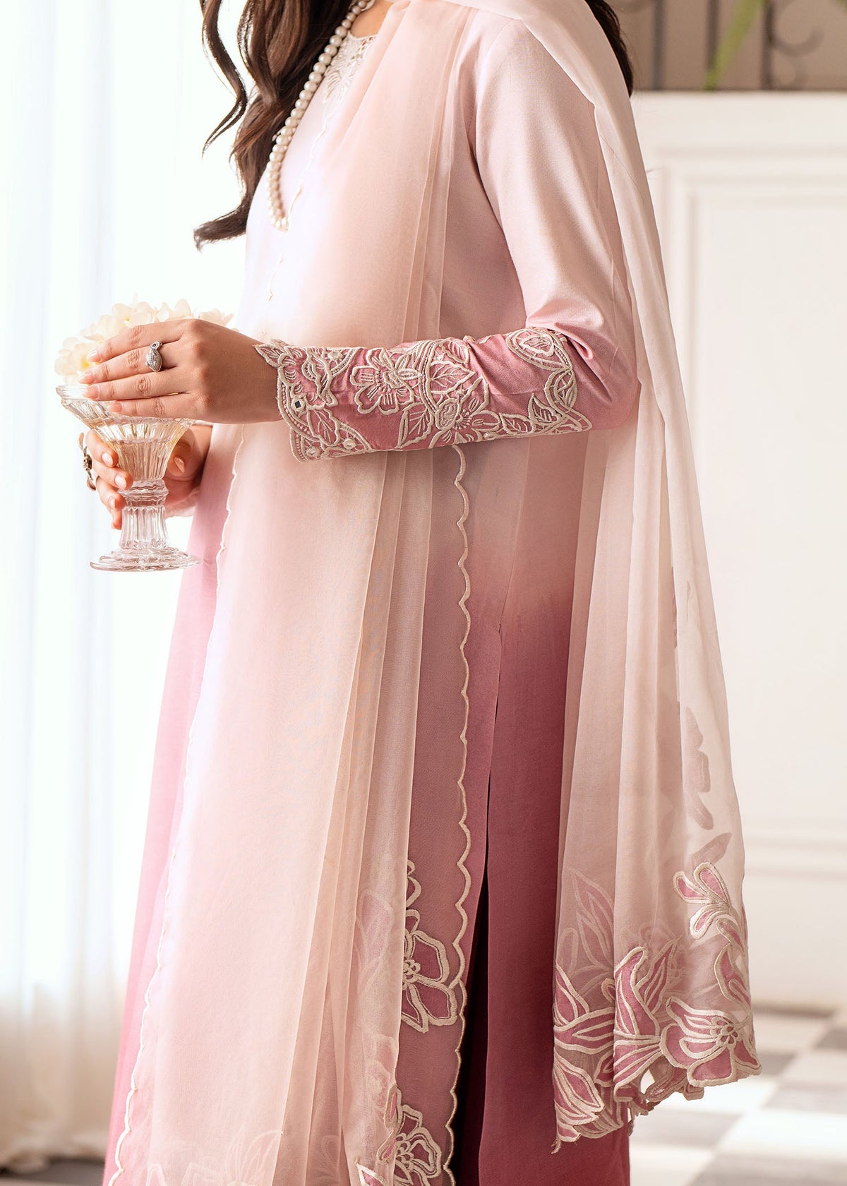 Nuiryaa| Mahee Festive '25 | Coral -  Nuriyaa  - Original Designer Dress - House of Maryam