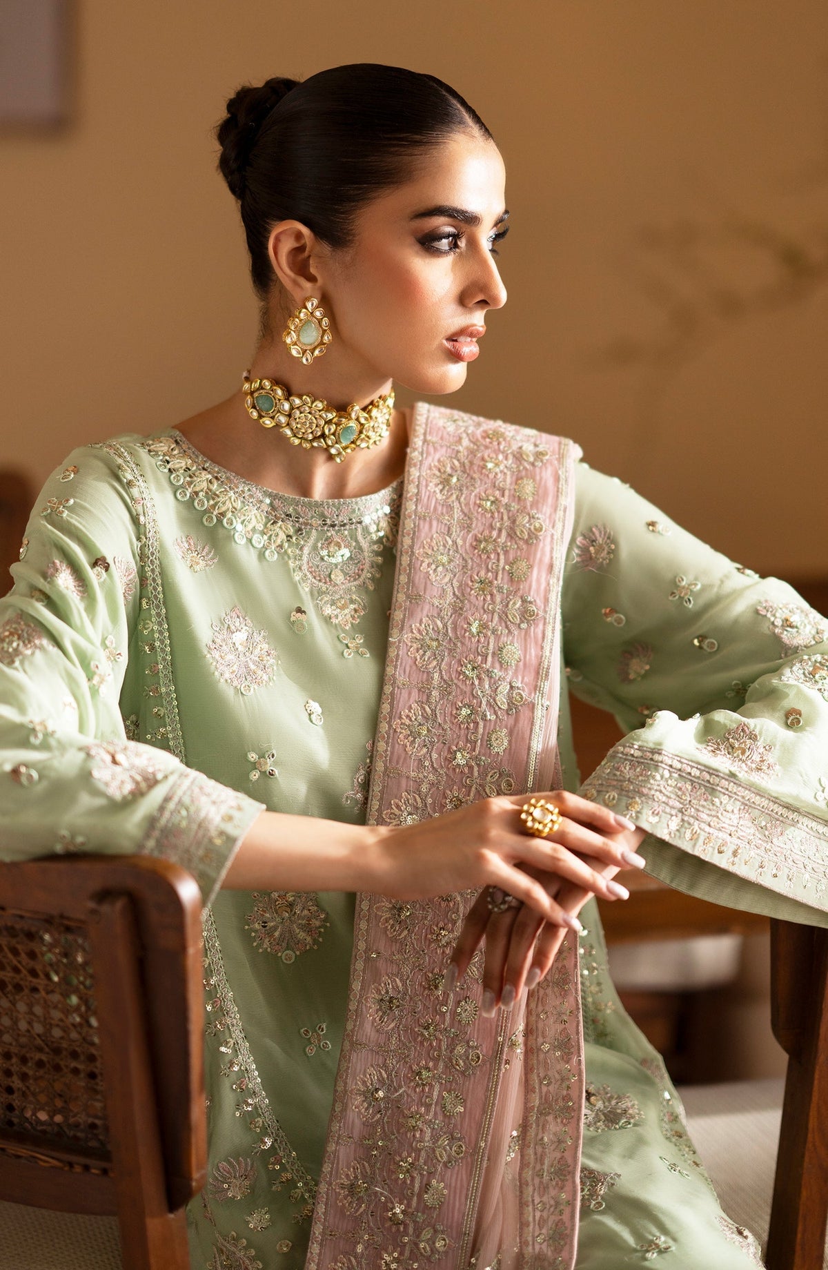 Emaan Adeel | Romansiyyah Luxury Formals 24 | Najmeh -  Emaan Adeel Formal - Original Designer Dress - House of Maryam