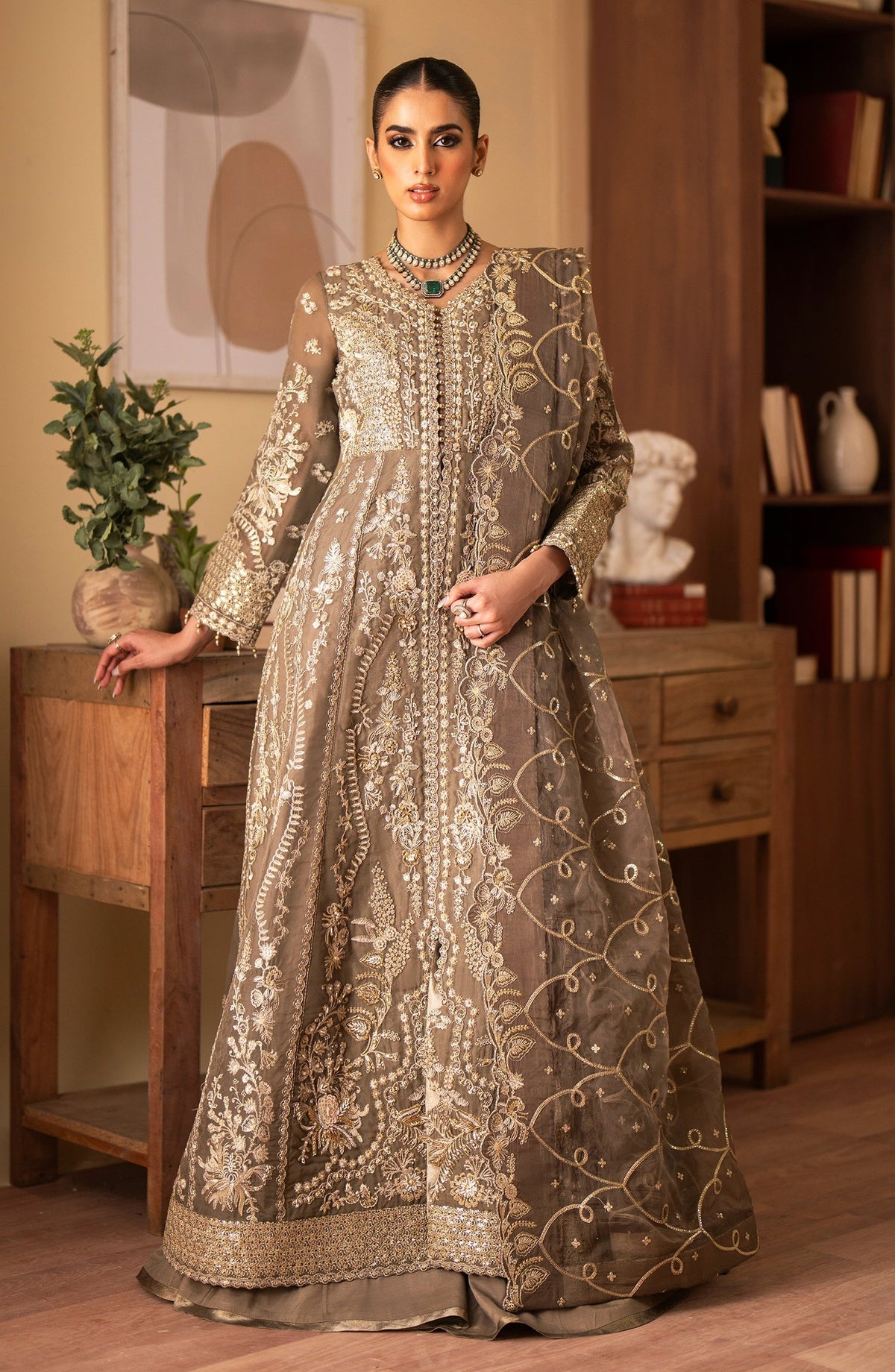 Emaan Adeel | Romansiyyah Luxury Formals 24 | Yesra -  Emaan Adeel Formal - Original Designer Dress - House of Maryam