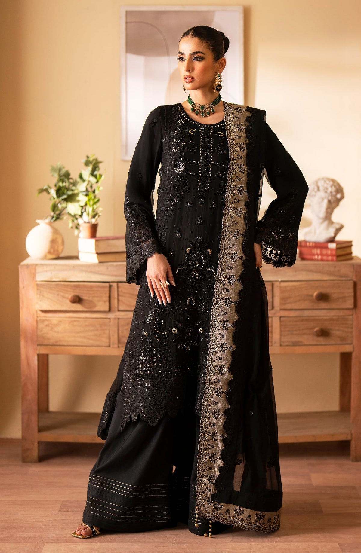 Emaan Adeel | Romansiyyah Luxury Formals 24 | Rehani -  Emaan Adeel Formal - Original Designer Dress - House of Maryam