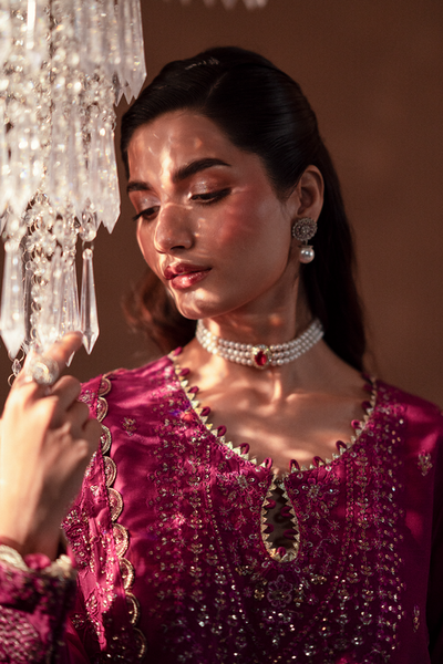 Emaan Adeel | Selene Formals | FIORA -  Emaan Adeel Ladies Clothes - Original Designer Dress - House of Maryam