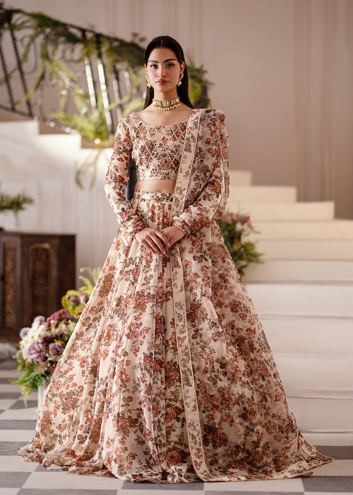 Nuriyaa | Seef Formals | Zahrat -  Nuriyaa Luxury Pret - Original Designer Dress - House of Maryam