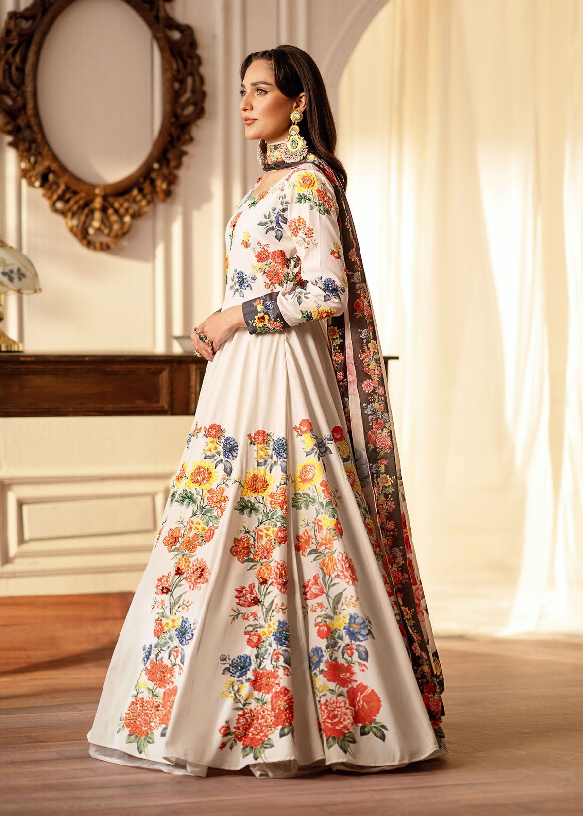 Nuiryaa| Mahee Festive '25 | Floral Bliss -  Nuriyaa  - Original Designer Dress - House of Maryam