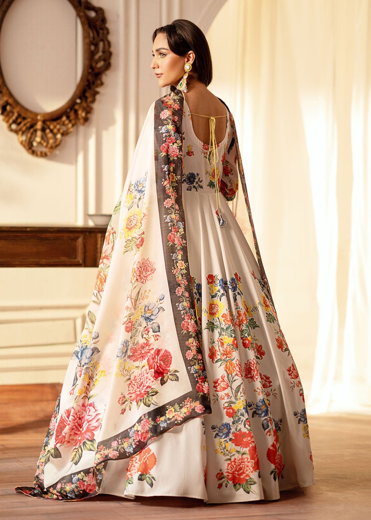 Nuiryaa| Mahee Festive '25 | Floral Bliss -  Nuriyaa  - Original Designer Dress - House of Maryam