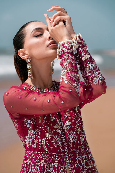 Emaan Adeel | Kamari Reveuse Wedding Formals | FLORA -  Emaan Adeel Ladies Clothes - Original Designer Dress - House of Maryam