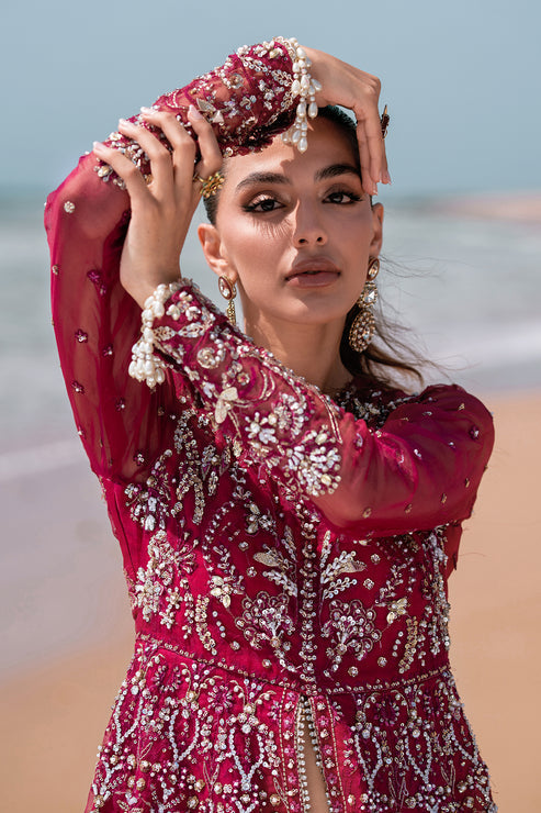 Emaan Adeel | Kamari Reveuse Wedding Formals | FLORA -  Emaan Adeel Ladies Clothes - Original Designer Dress - House of Maryam