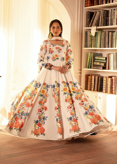 Nuiryaa| Mahee Festive '25 | Floral Bliss -  Nuriyaa  - Original Designer Dress - House of Maryam