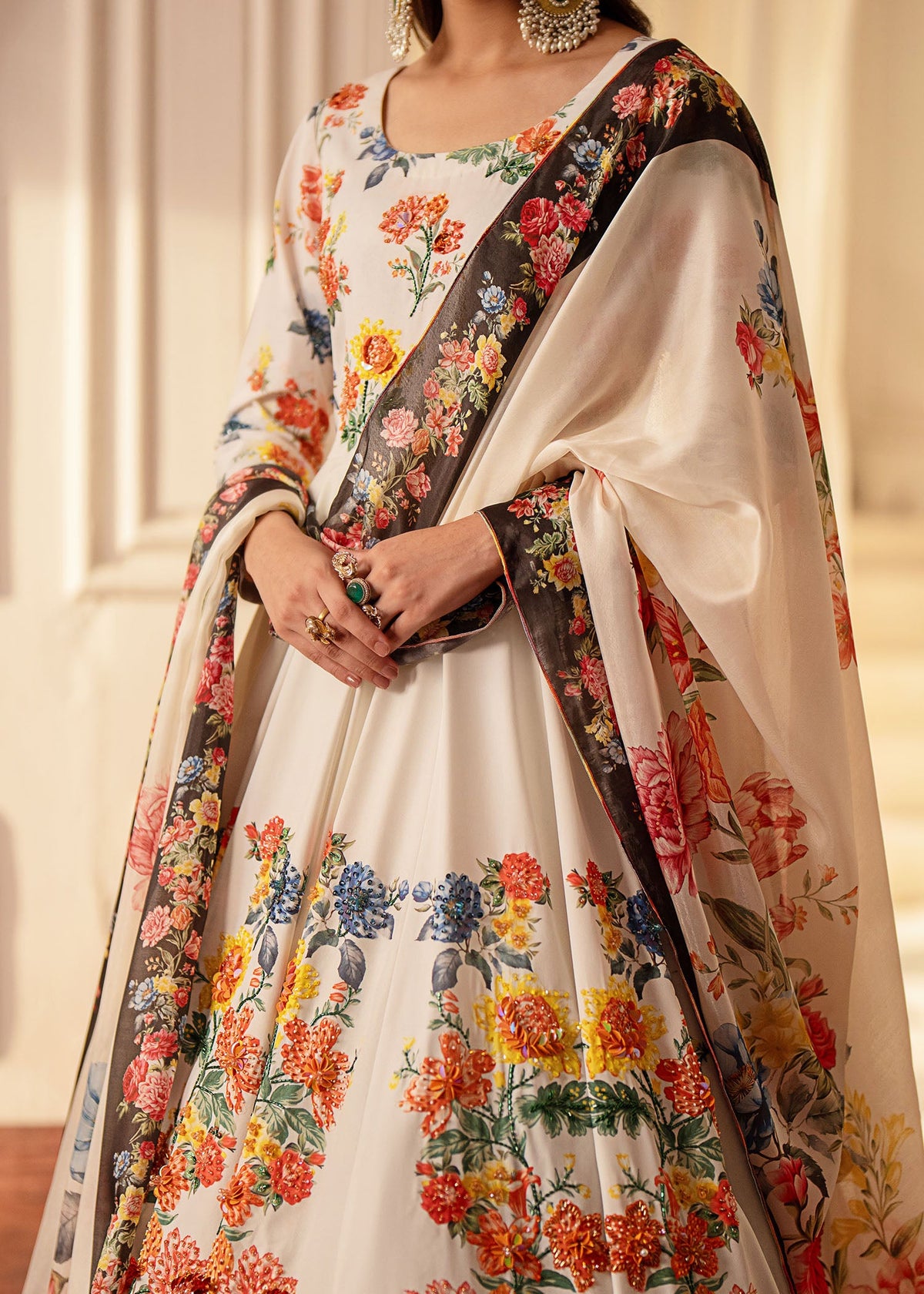 Nuiryaa| Mahee Festive '25 | Floral Bliss -  Nuriyaa  - Original Designer Dress - House of Maryam