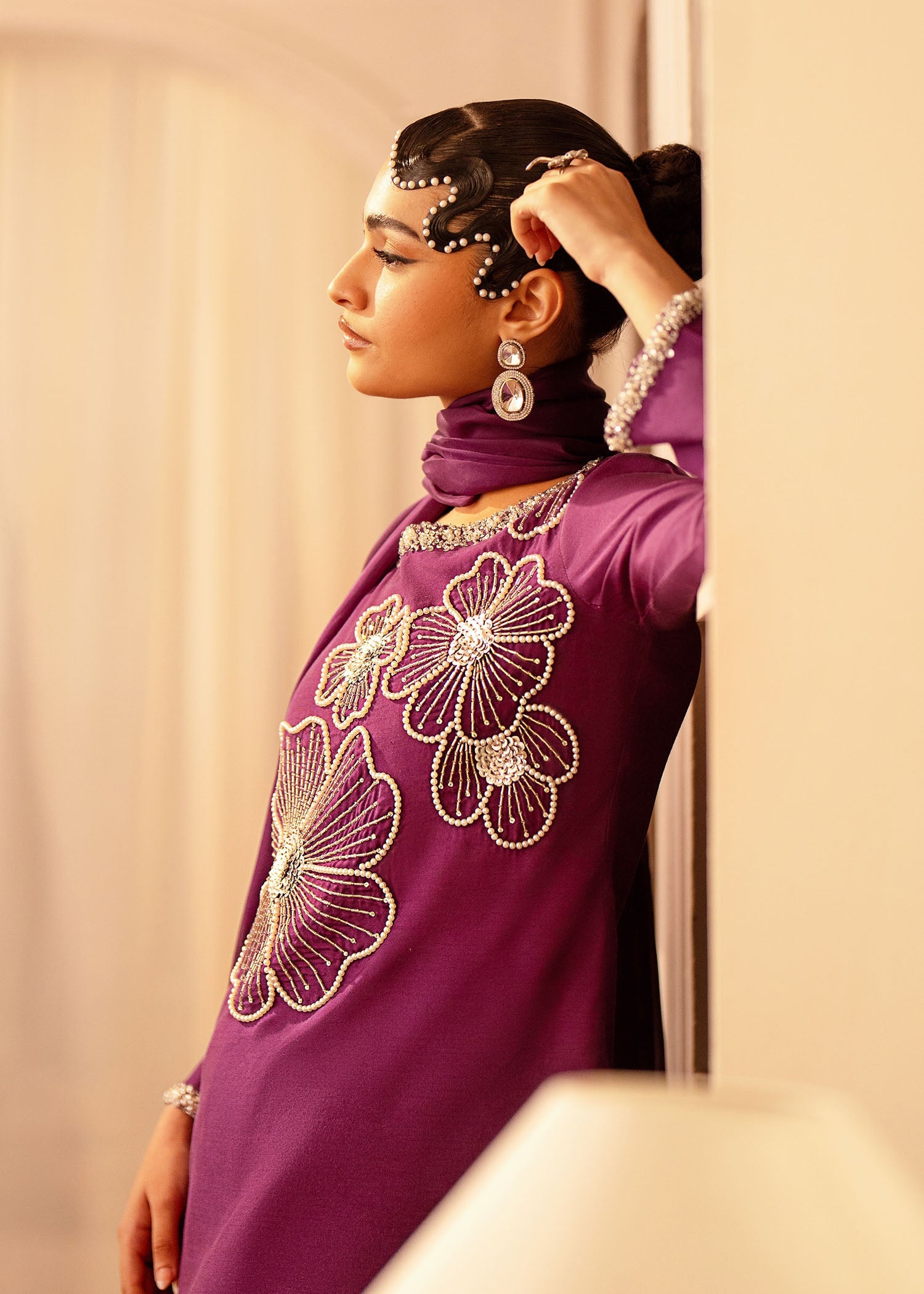 Nuiryaa| Mahee Festive '25 | Purple Haze -  Nuriyaa  - Original Designer Dress - House of Maryam