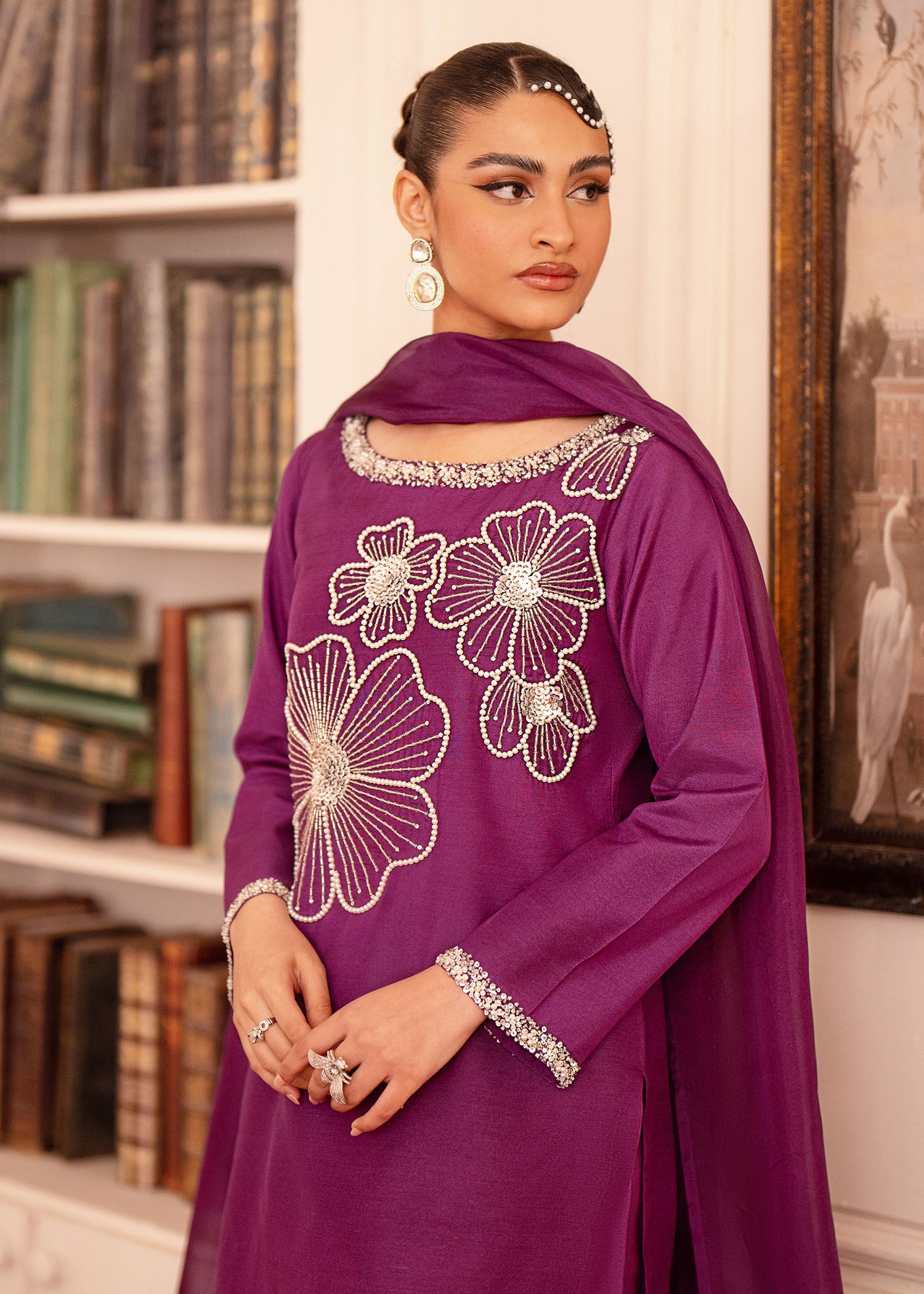 Nuiryaa| Mahee Festive '25 | Purple Haze -  Nuriyaa  - Original Designer Dress - House of Maryam