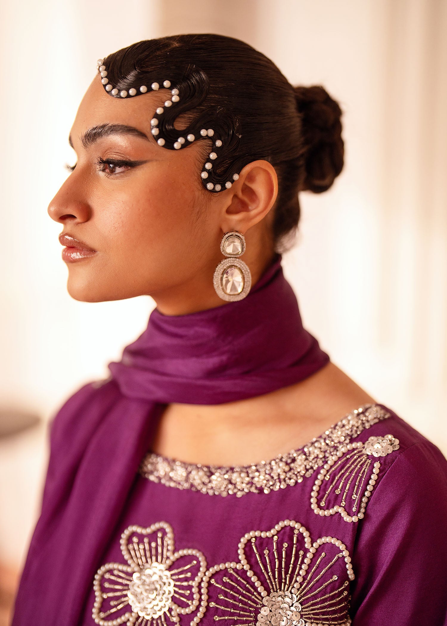 Nuiryaa| Mahee Festive '25 | Purple Haze -  Nuriyaa  - Original Designer Dress - House of Maryam