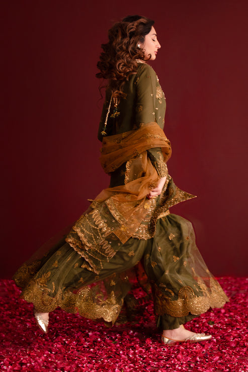 Emaan Adeel | Nooresha Formals 25 | Sunoora -  Emaan Adeel Ladies Clothes - Original Designer Dress - House of Maryam