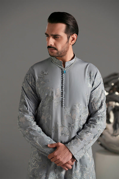 Republic By Omar Farooq | Luxury Rtw | 'Nilam' Kurta Pajama -  Republic by Omar Farooq Luxury RTW - Original Designer Dress - House of Maryam